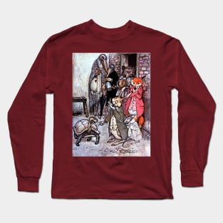 The Tortoise and the Hare - Arthur Rackham Long Sleeve T-Shirt